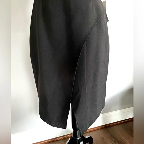 Adelyn Rae Halter Asymmetrical Sheath Dress - Picture 3 of 11